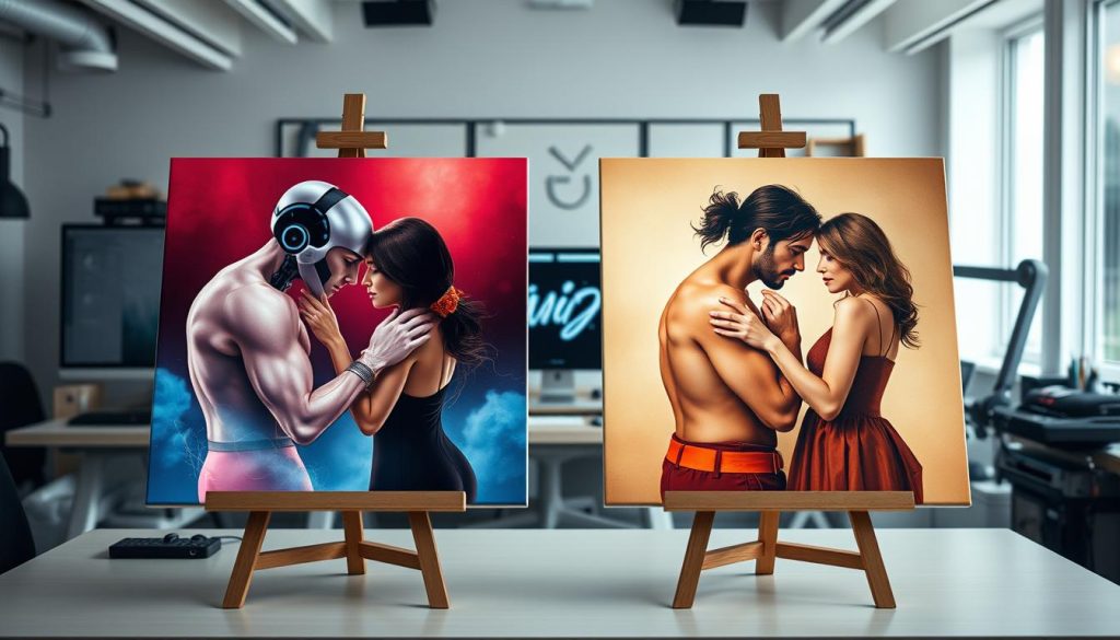 AI-generated adult content quality comparison